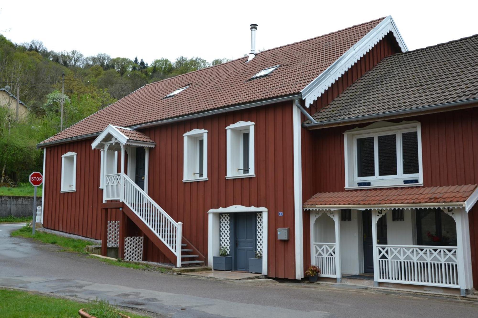 Chalet Des Aigrettes, Les 1000 Etangs La Voivre (Haute-Saone) Exterior foto