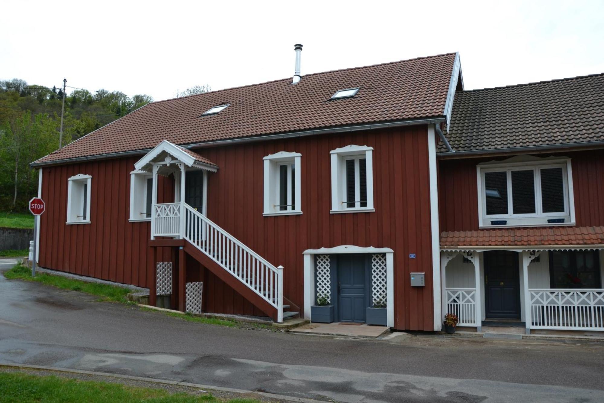 Chalet Des Aigrettes, Les 1000 Etangs La Voivre (Haute-Saone) Exterior foto
